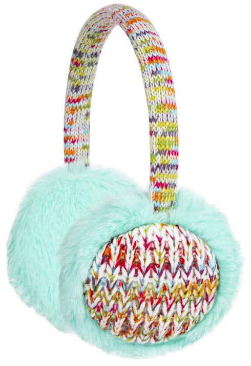 Winter new earmuffs fade color knitted warm earmuffs student plush earmuffs